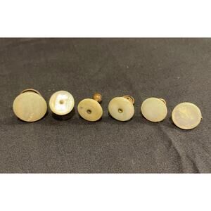 6 Antique Cuff Links